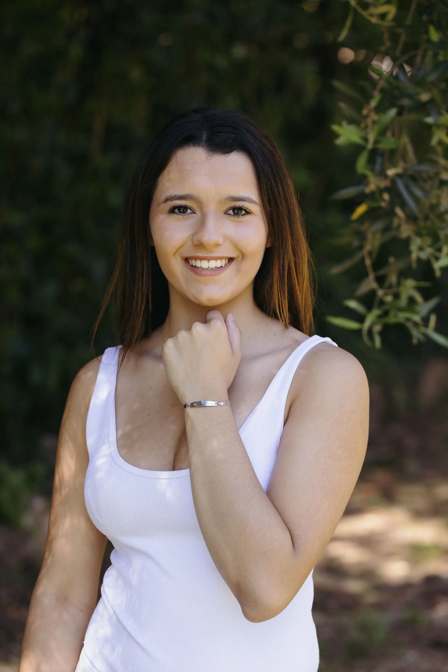 Bracelet brillance et élégance réunies argent