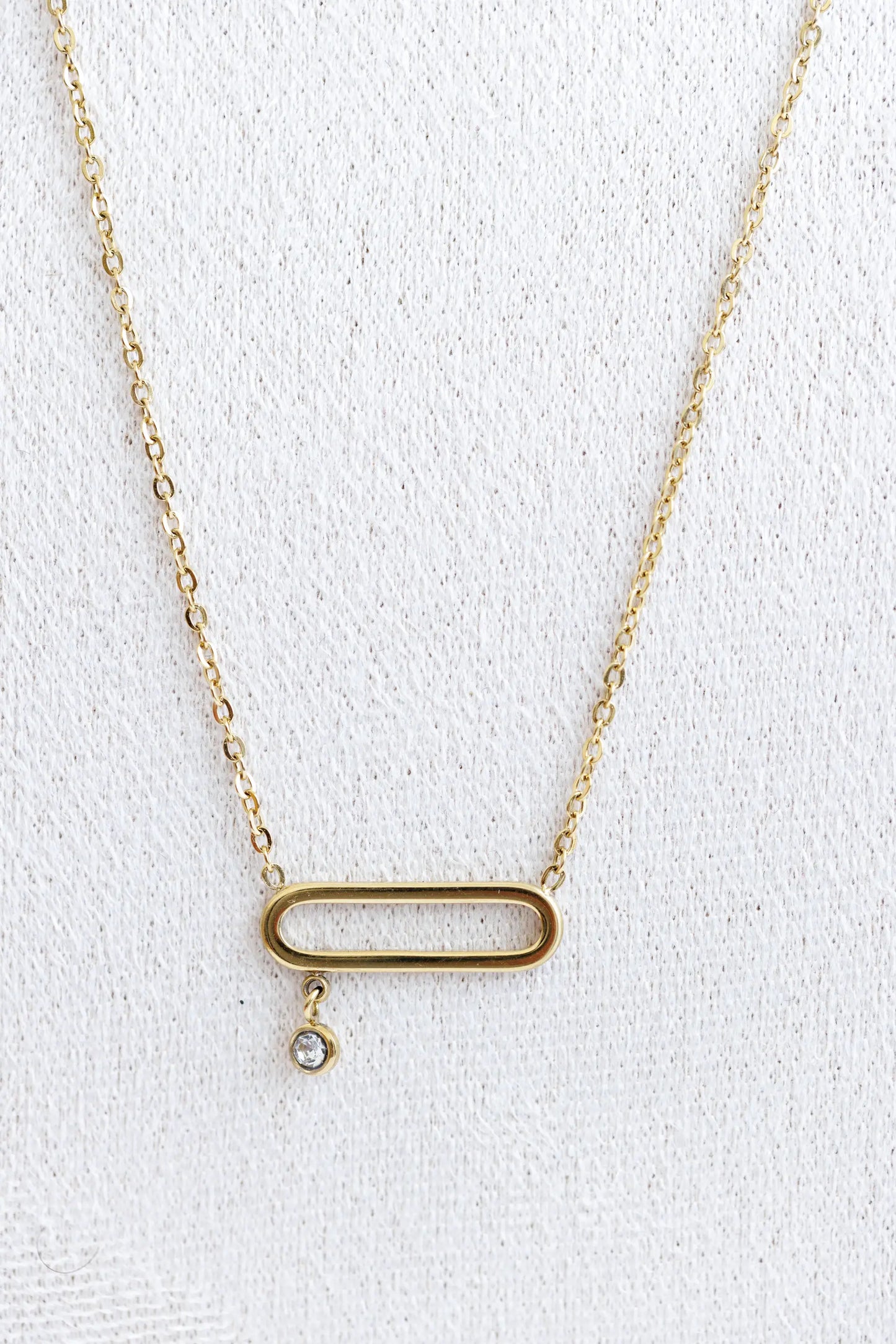 Collier l'igne d'or or