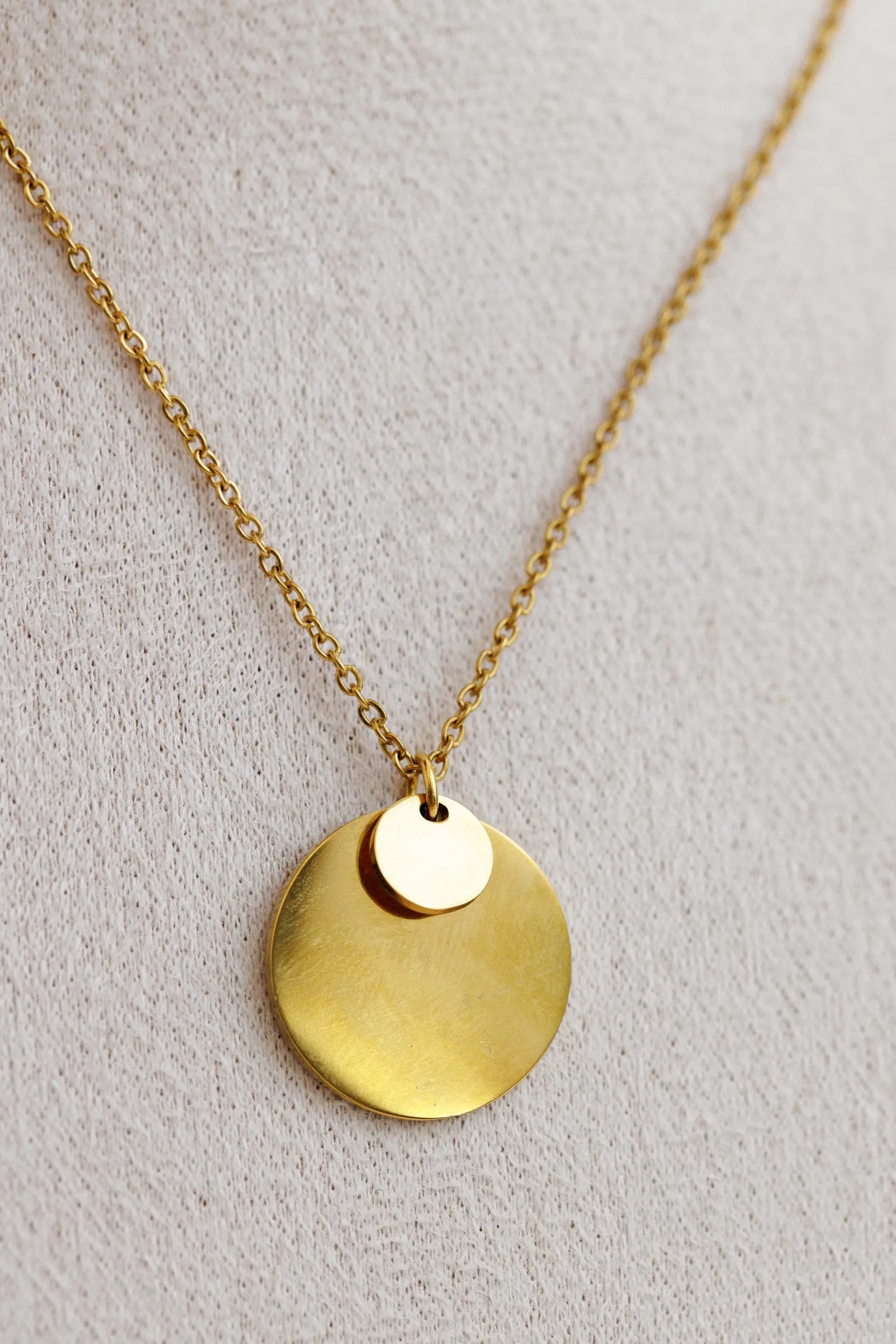 Collier l'éclat attirant or