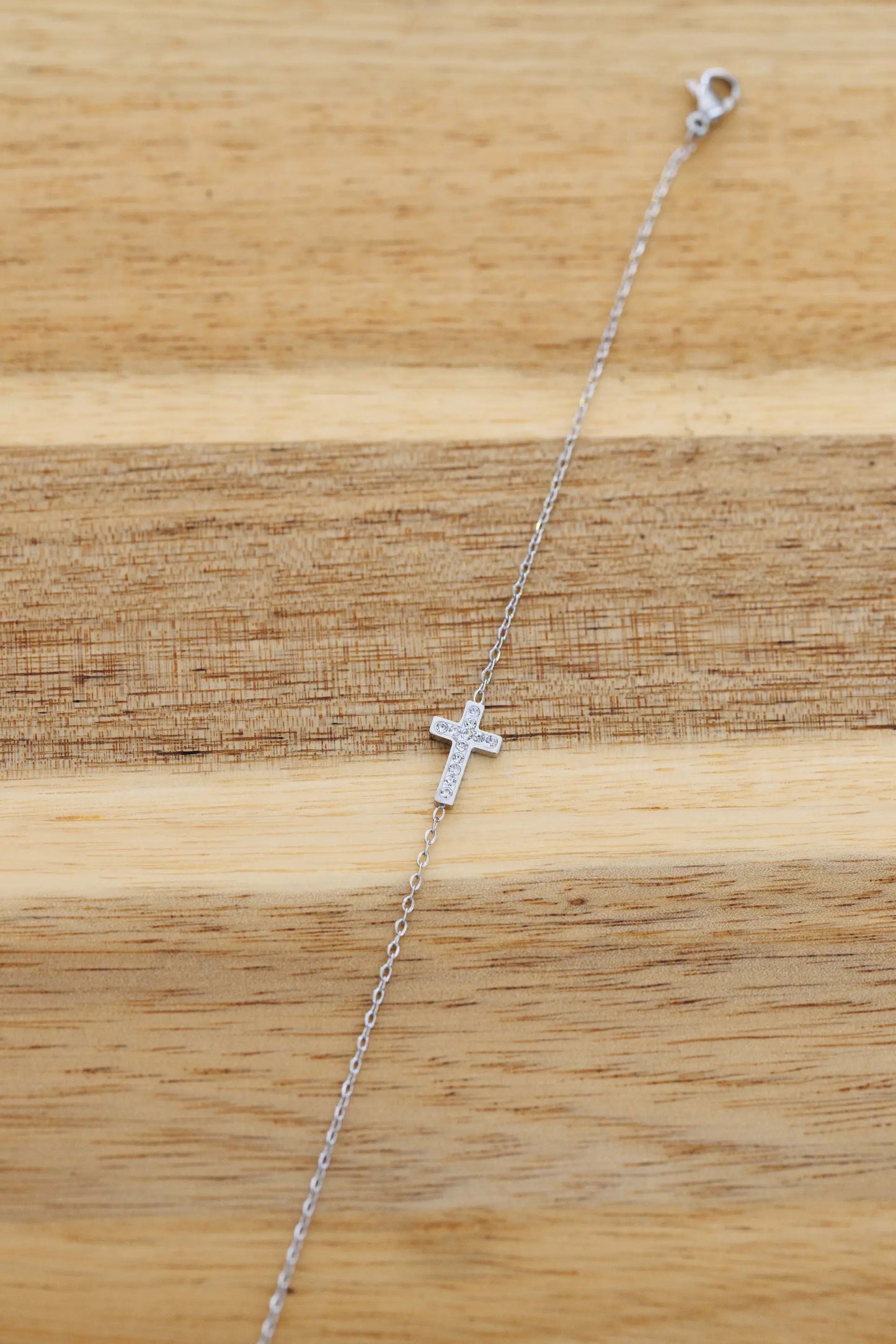 Bracelet Croix élégante Doré