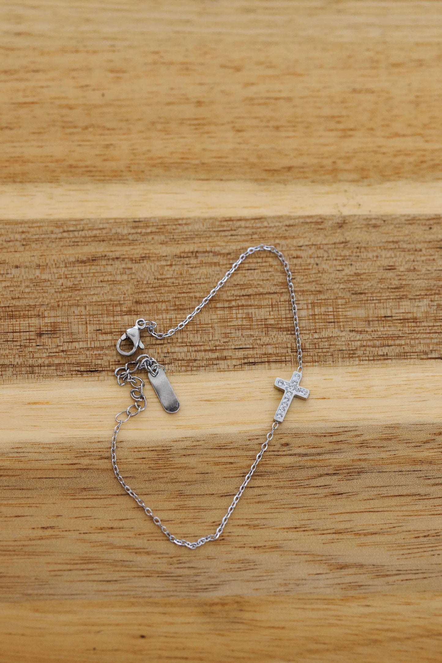 Bracelet Croix élégante Doré