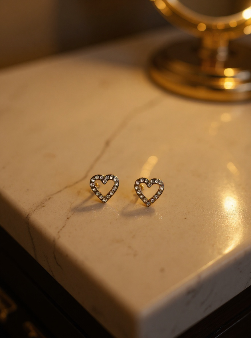 Boucle d'oreille éclat distingué argent