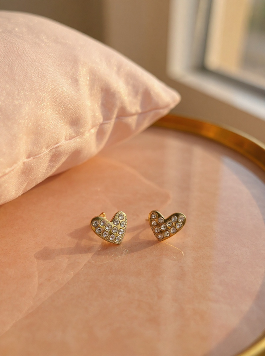 Boucle d'oreille lueur de vie or