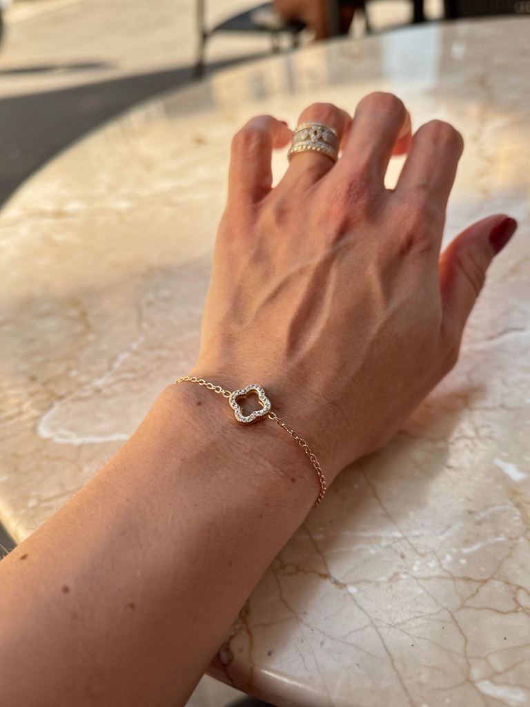 Bracelet Lumière sacrée doré