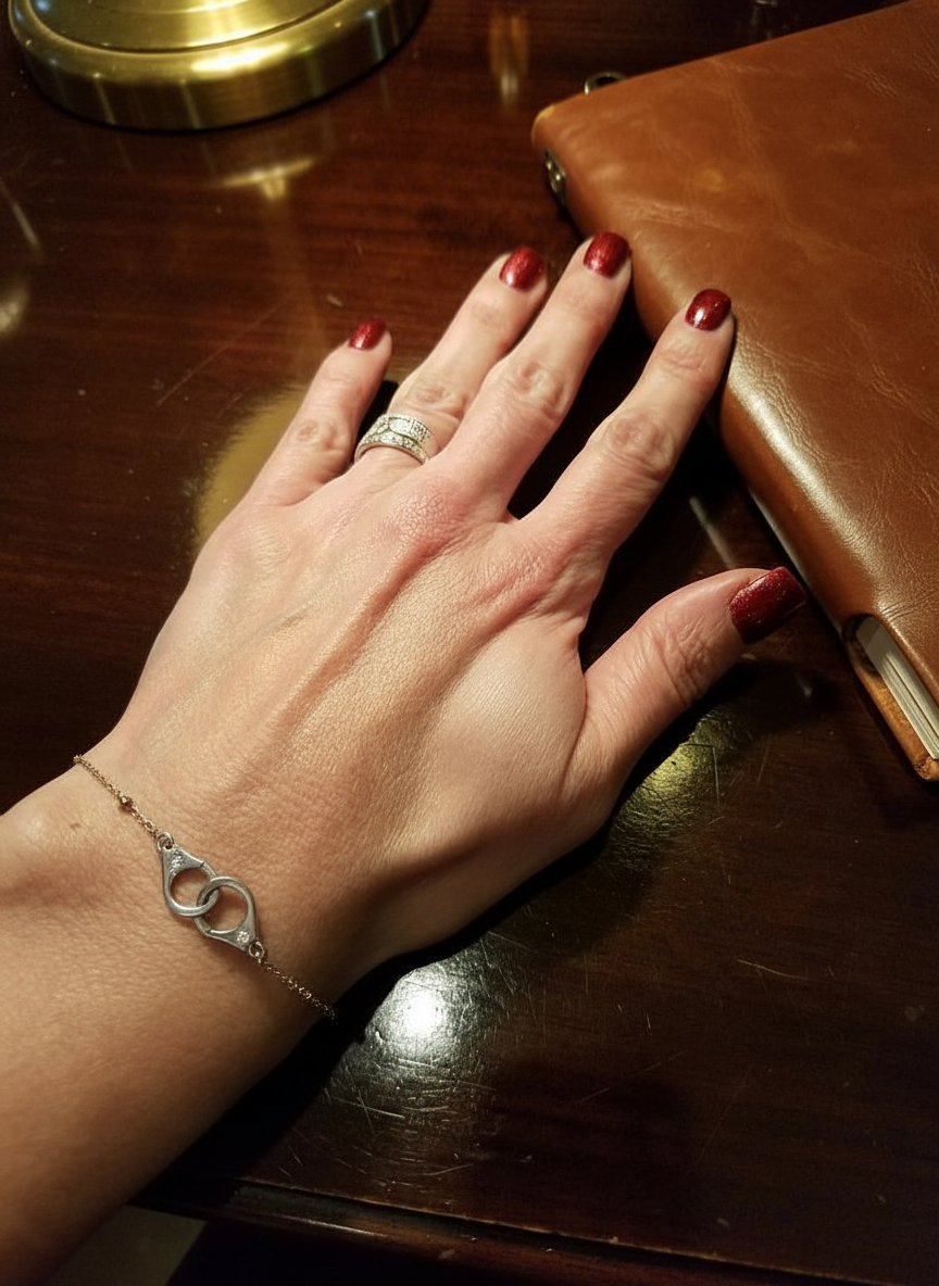 Bracelet attache éternelle argenté