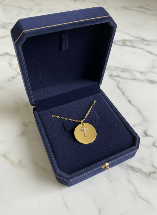 Collier rayon d'élégance doré