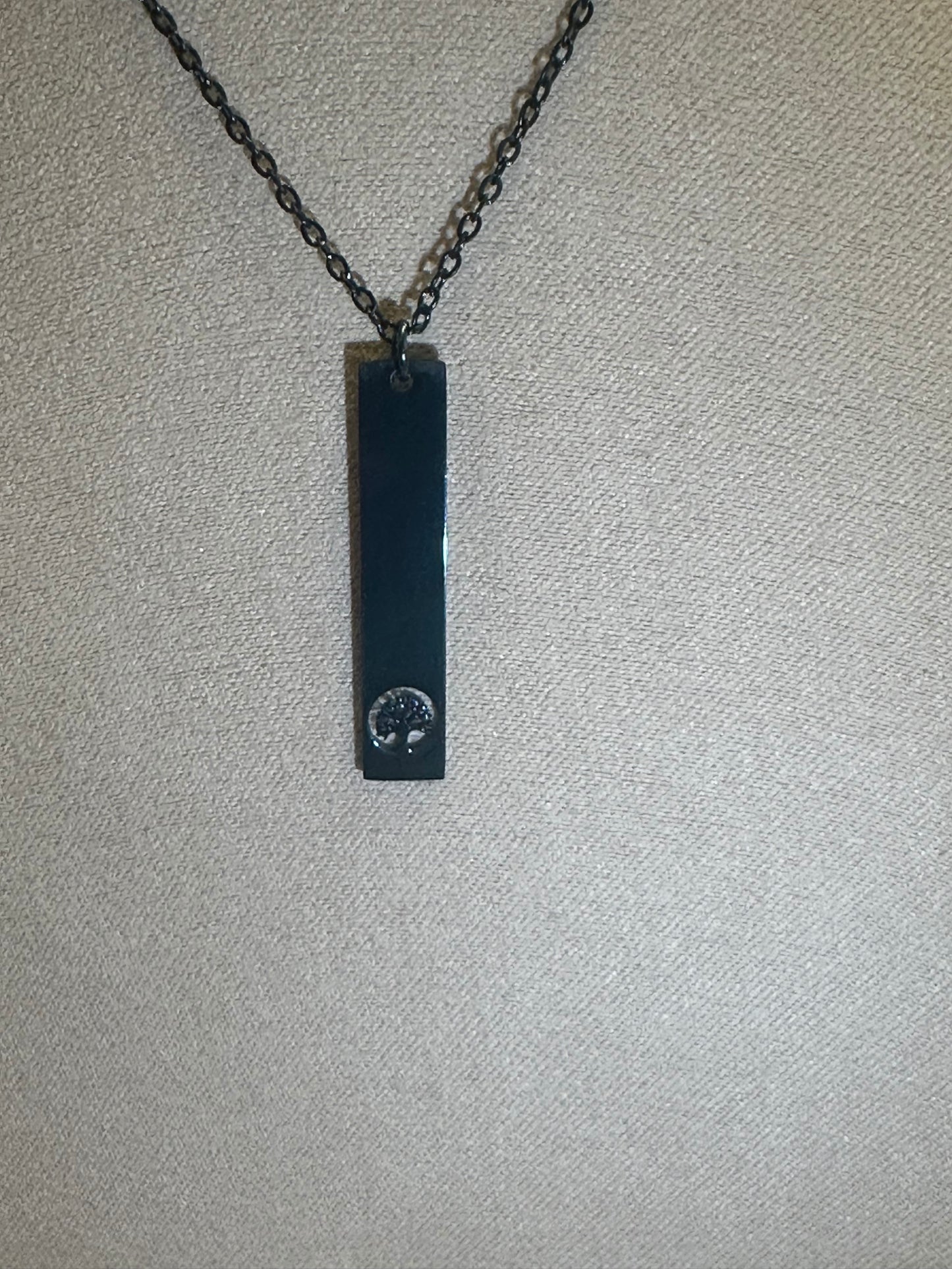 Collier ma branche éternel titane