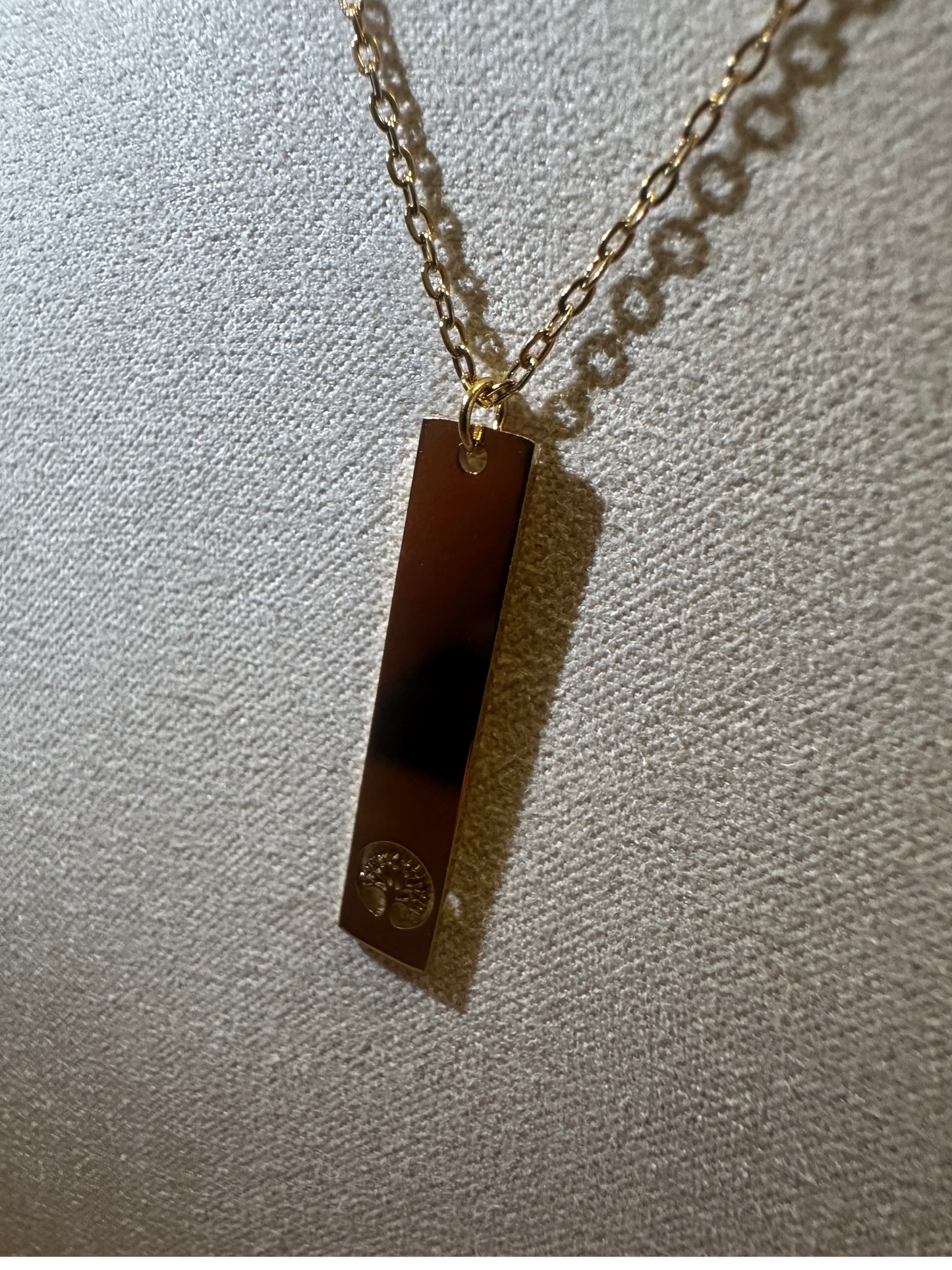 Collier ma branche éternel or