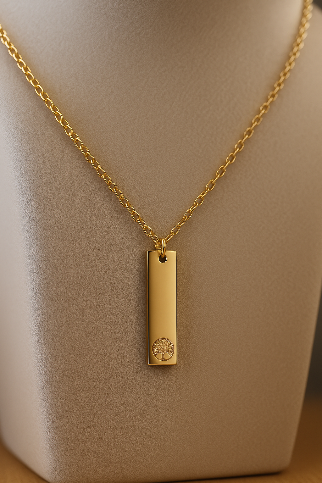 Collier ma branche éternel or