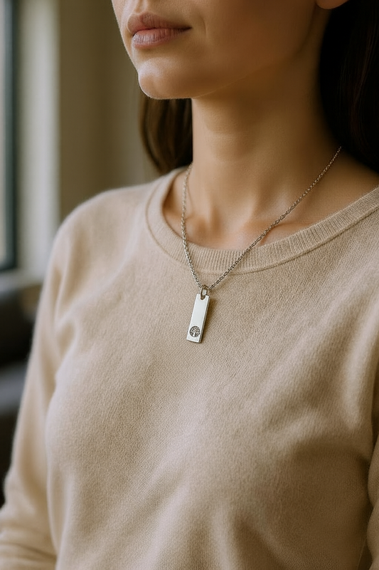 Collier ma branche éternelle argent