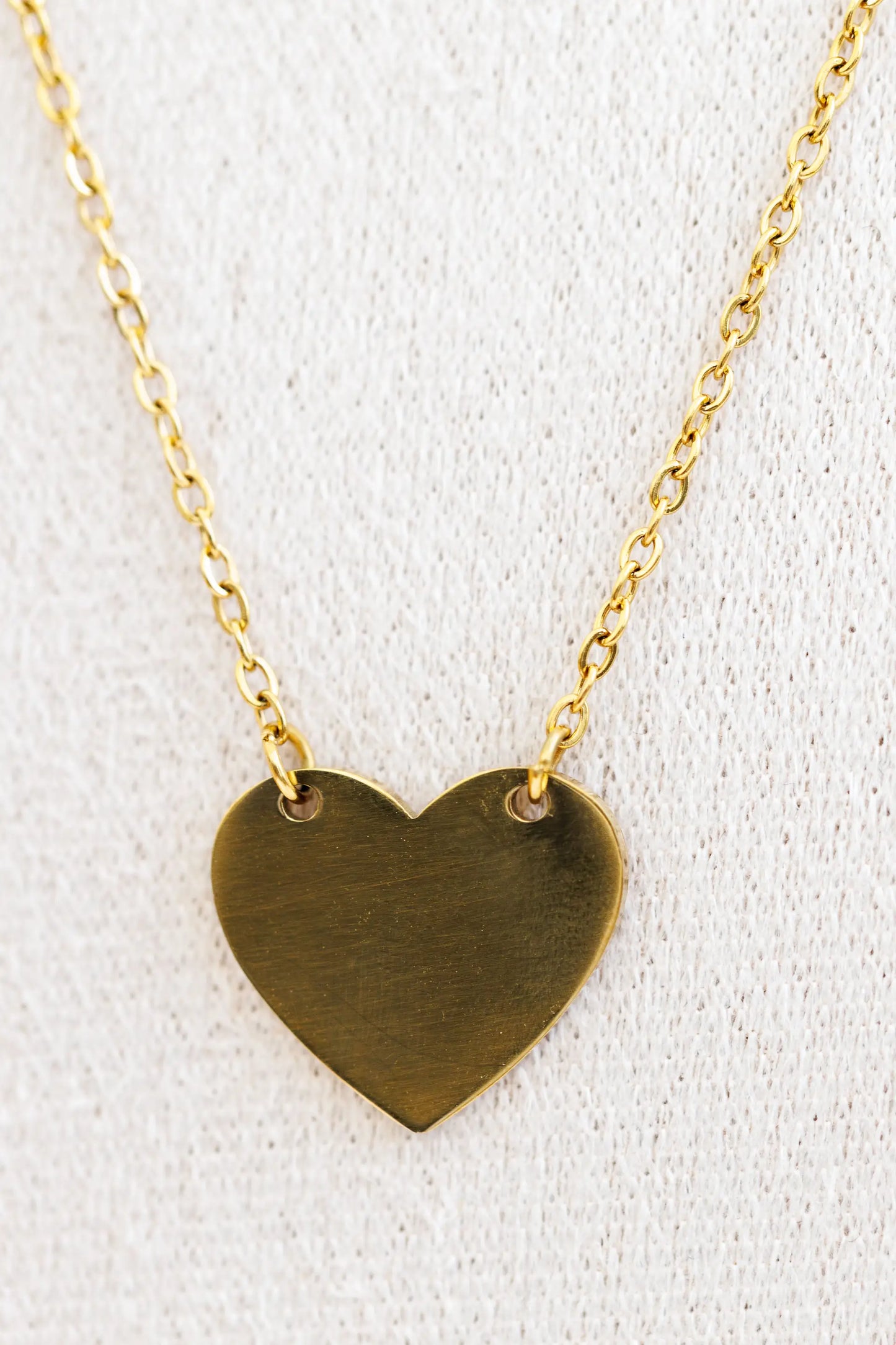 Collier éclat simple or
