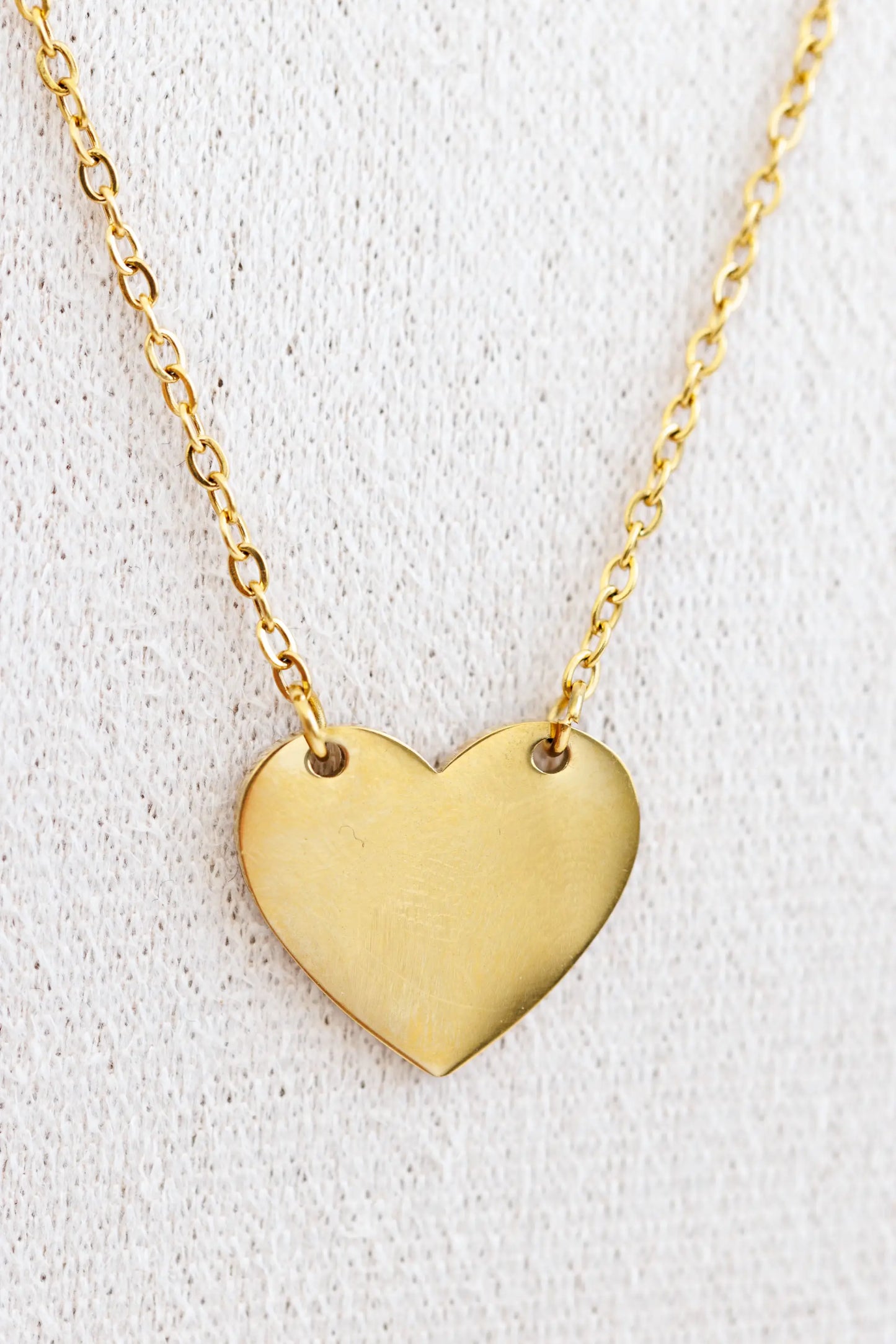 Collier éclat simple or