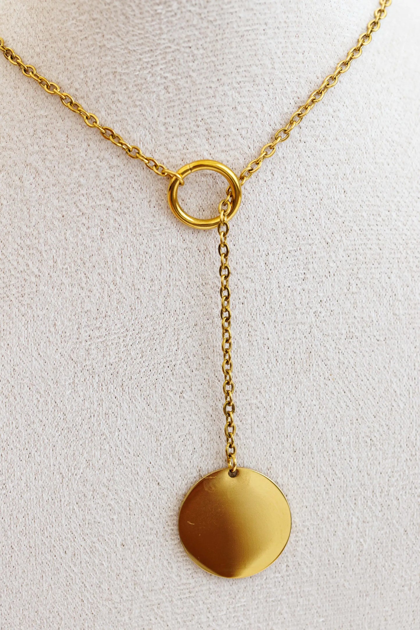 Collier élégance sublime or