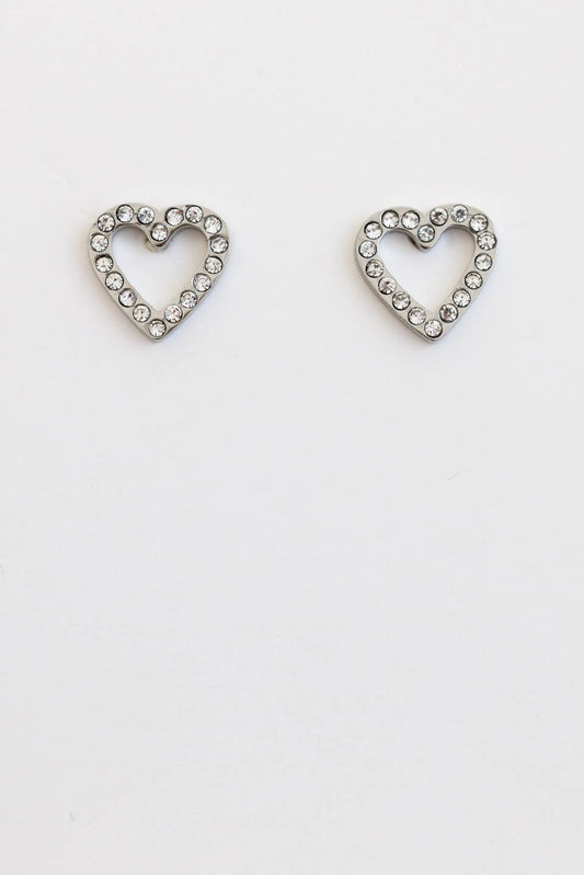 Boucle d'oreille éclat distingué argent