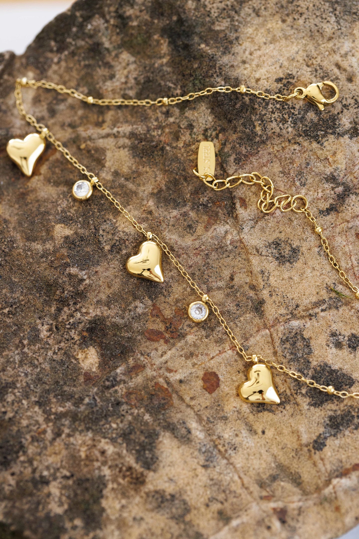 Bracelet la lumière à votre cheville or