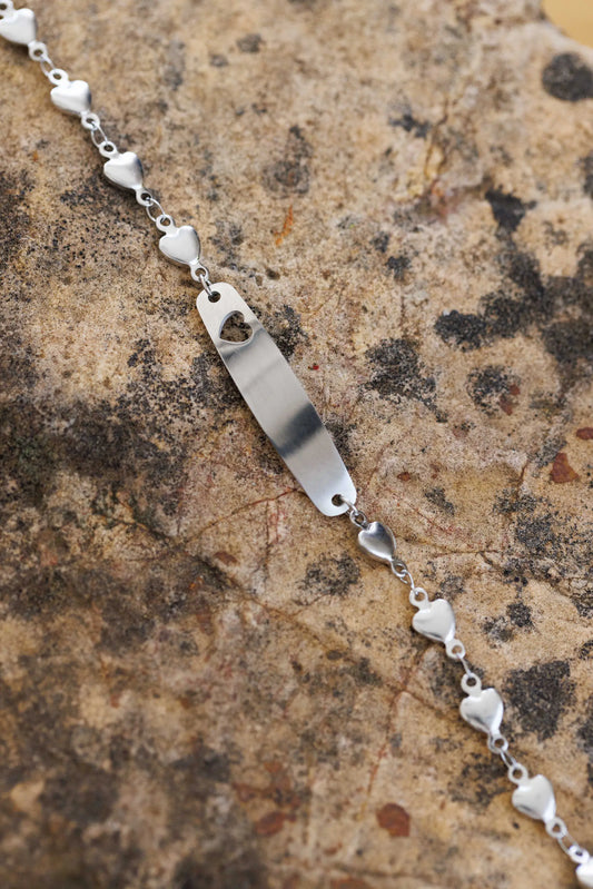 Bracelet brillance et élégance réunies argent
