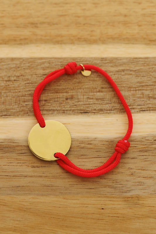 Bracelet bijoux en liberté rouge
