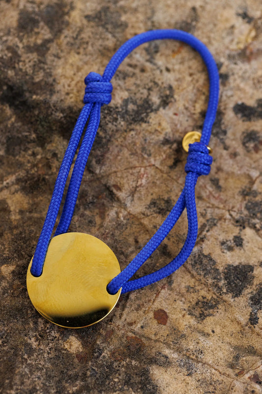 Bracelet bijoux en liberté bleu