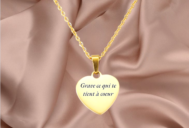 Collier mon cœur d'Or