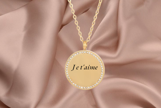 Collier cercle d'Or Éternel