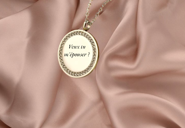 Collier cercle d'Or Éternel