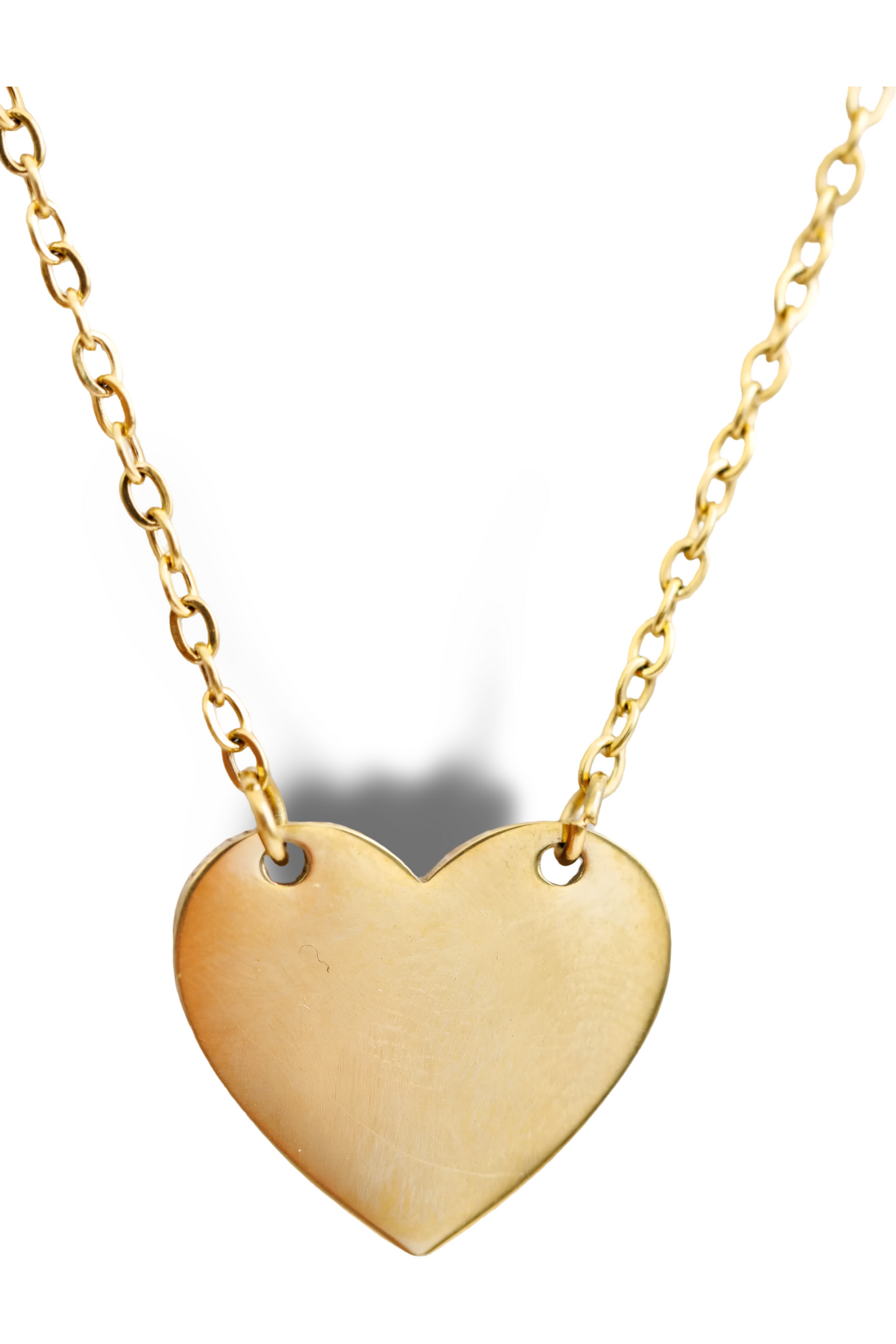 Collier éclat simple or