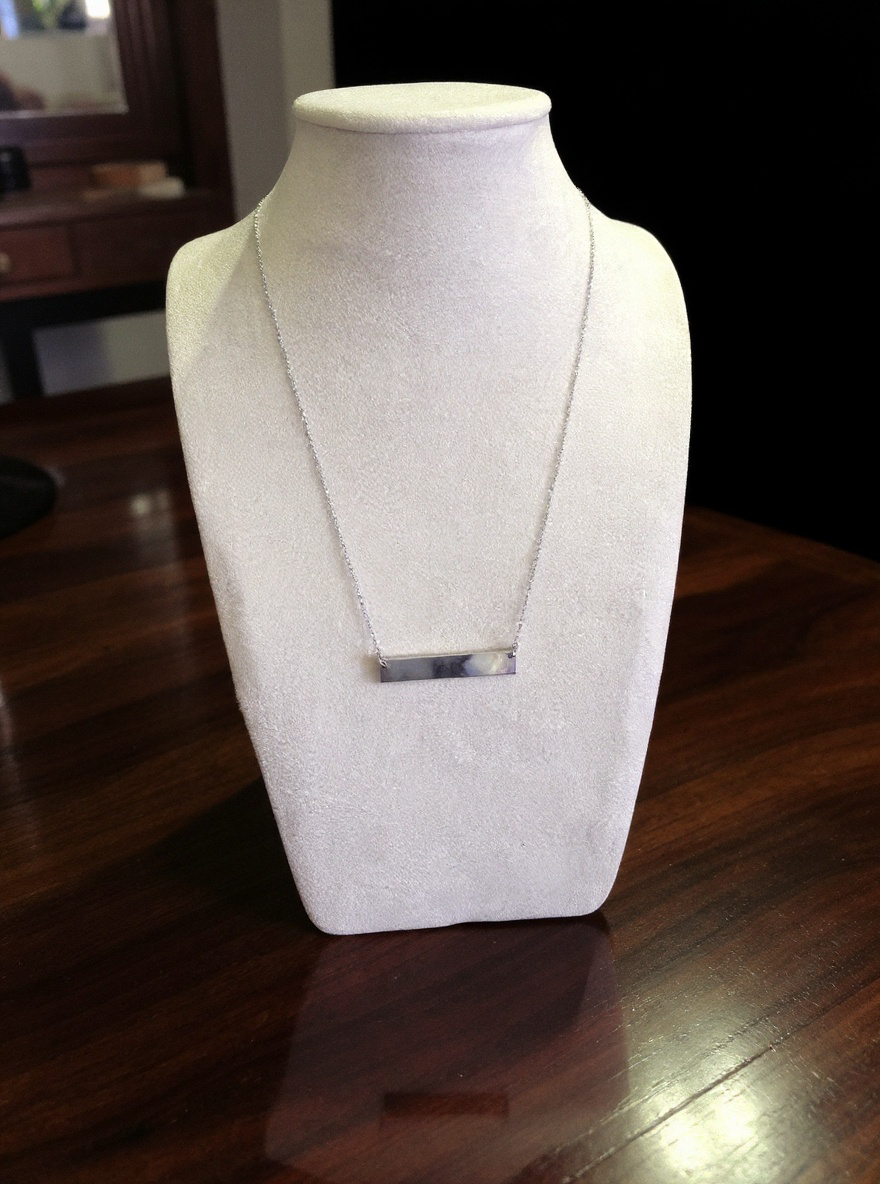 Collier l'éclat de la perfection argent