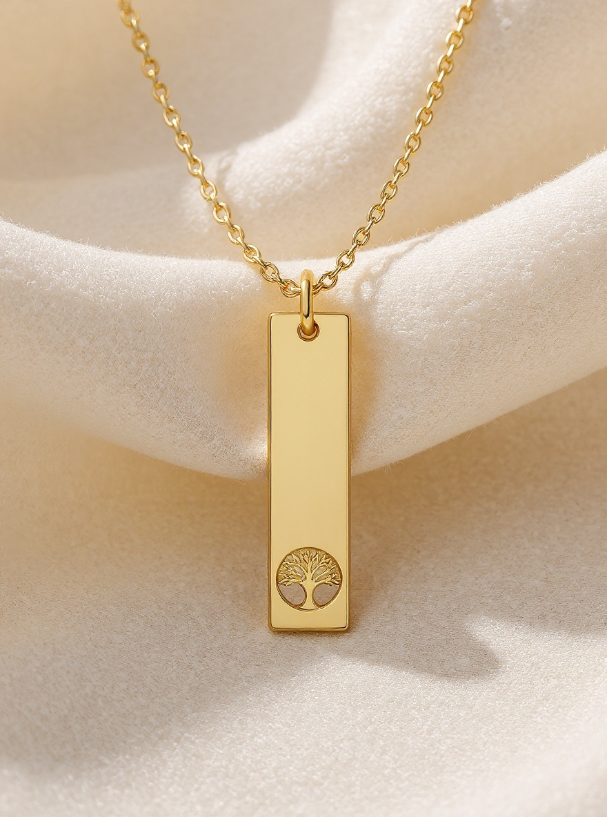 Collier ma branche éternelle or