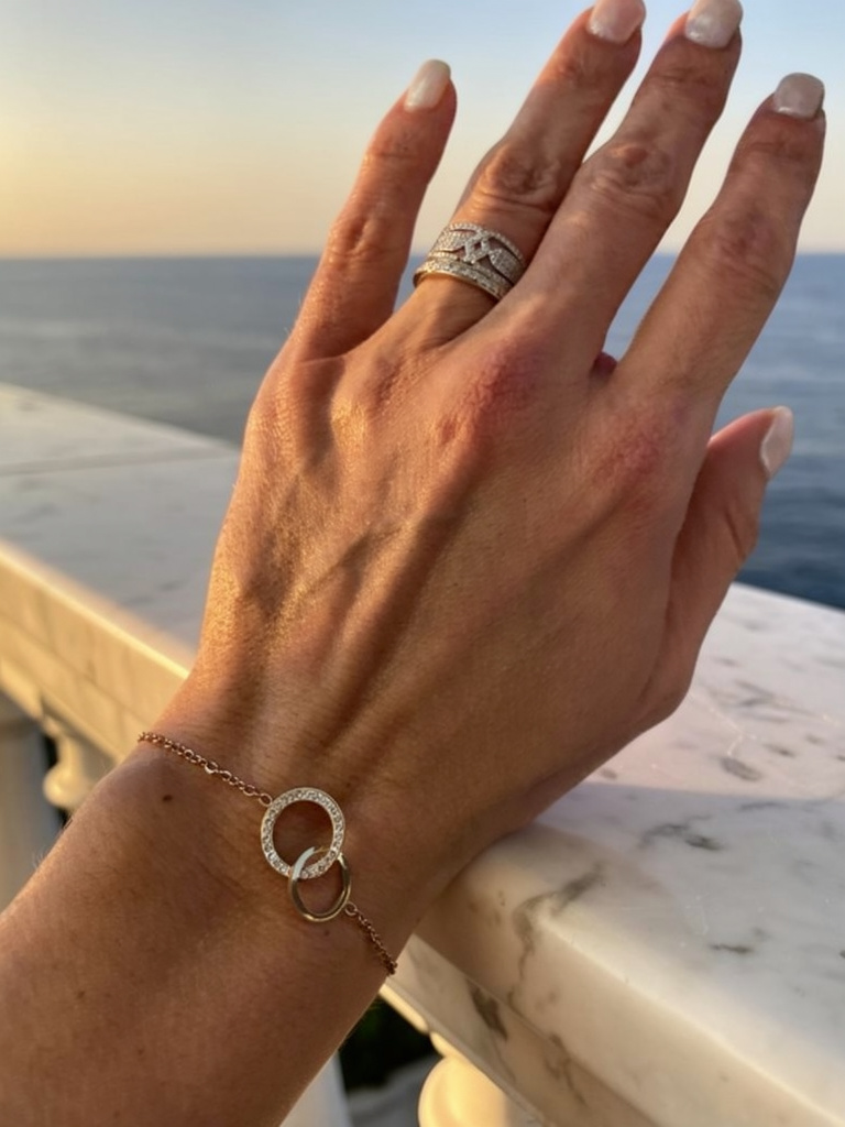 Bracelet les anneaux d'or