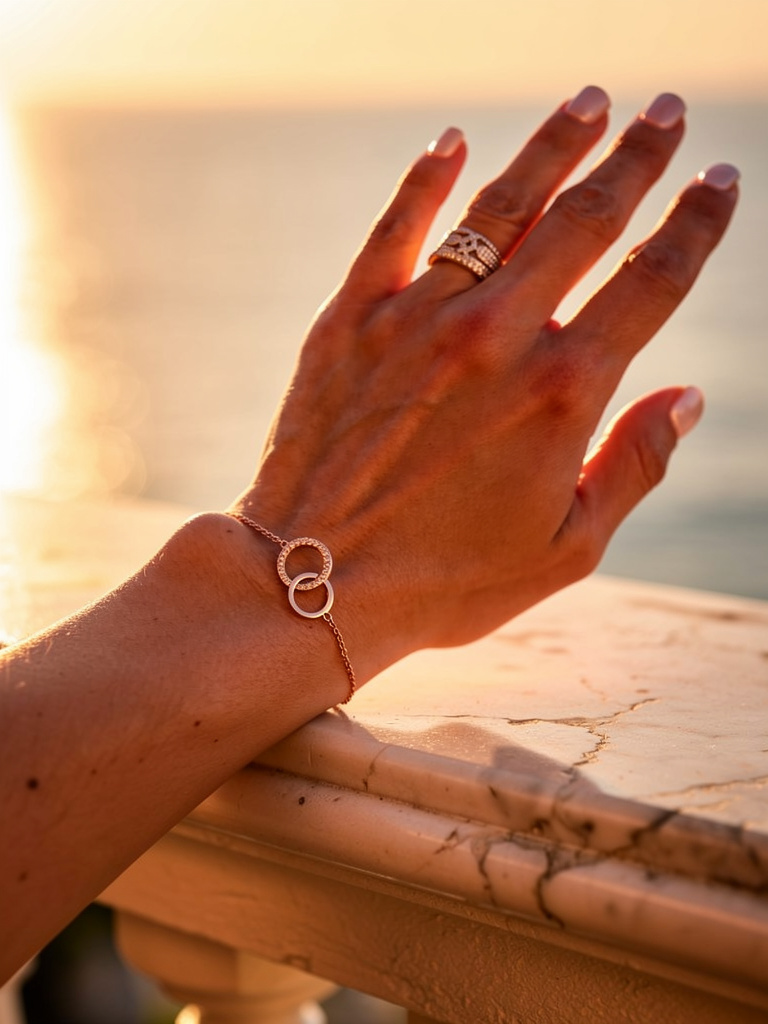 Bracelet les anneaux d'or