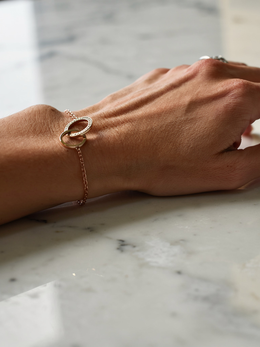 Bracelet les anneaux d'or