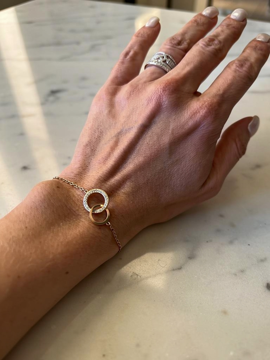 Bracelet les anneaux d'or