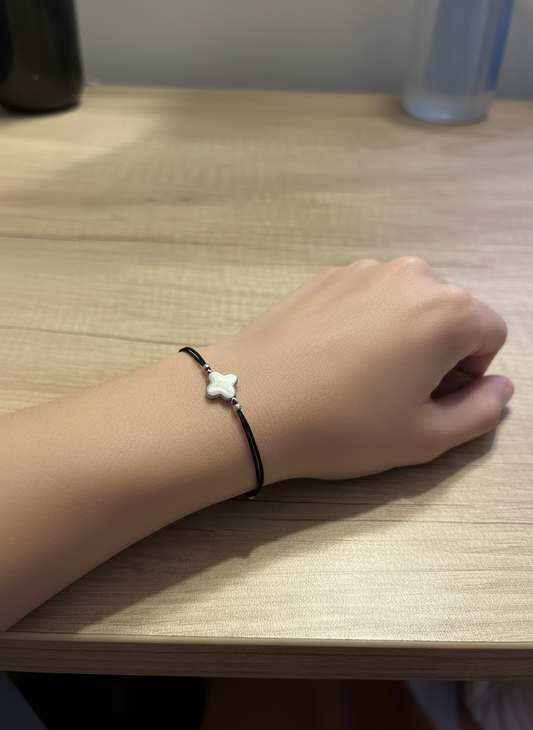 Bracelet trèfle élégant