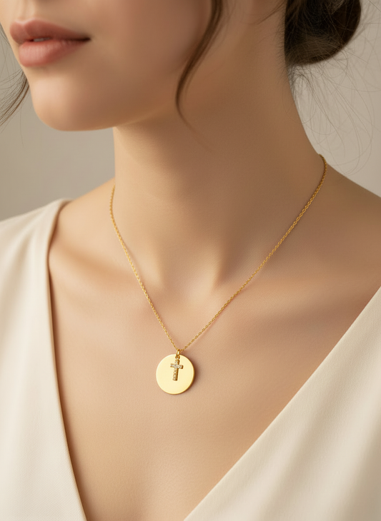 Collier rayon d'élégance doré