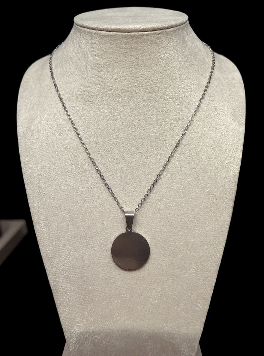 Collier Halo Argenté