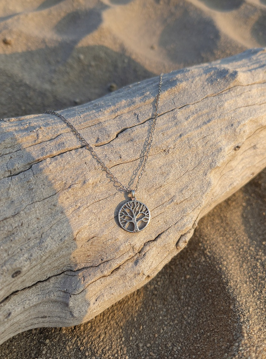 Collier l'arbre d'argent