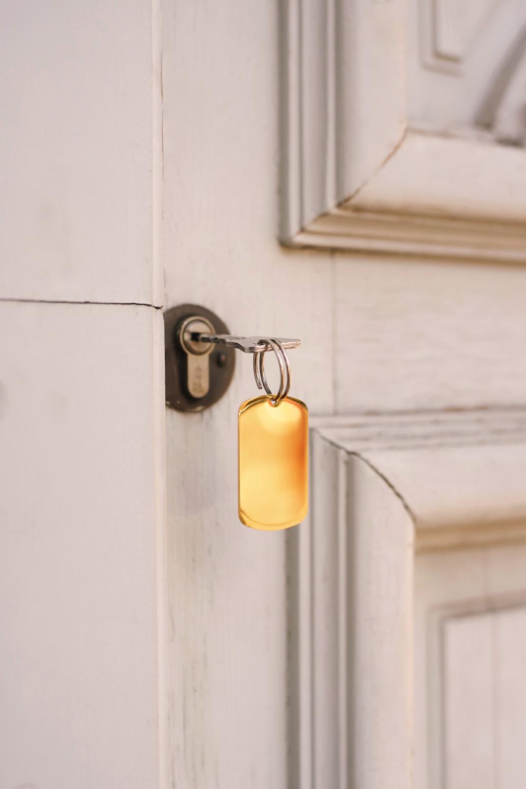 Pendentif Style Plaque Militaire Or