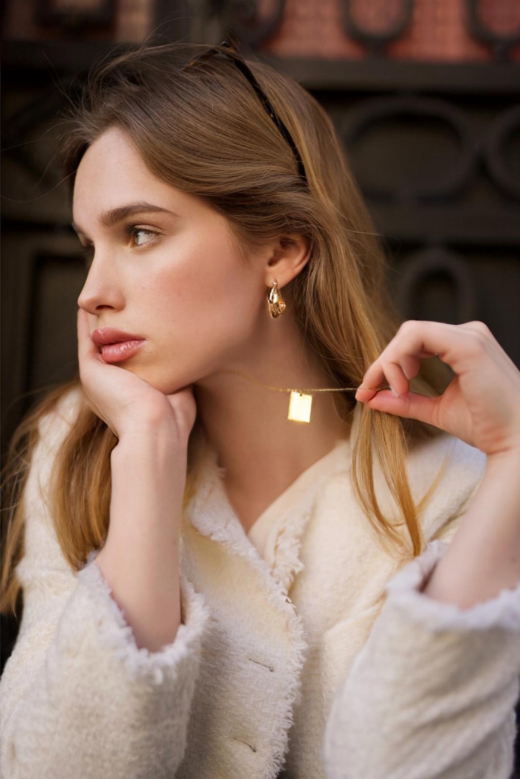 Collier message d'Or