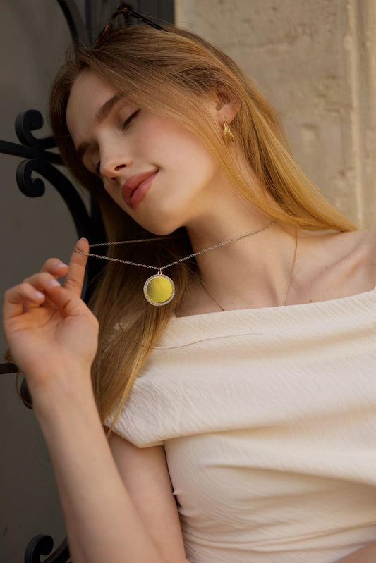 Collier cercle d'Or Éternel